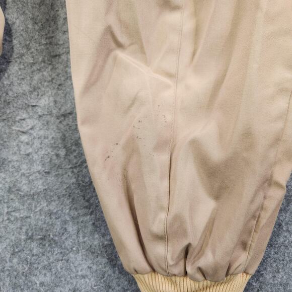 Vintage Baracuta by Van Heusen Jacket Mens 46L Tan Harrington Tartan Lined 90s - Picture 9 of 16